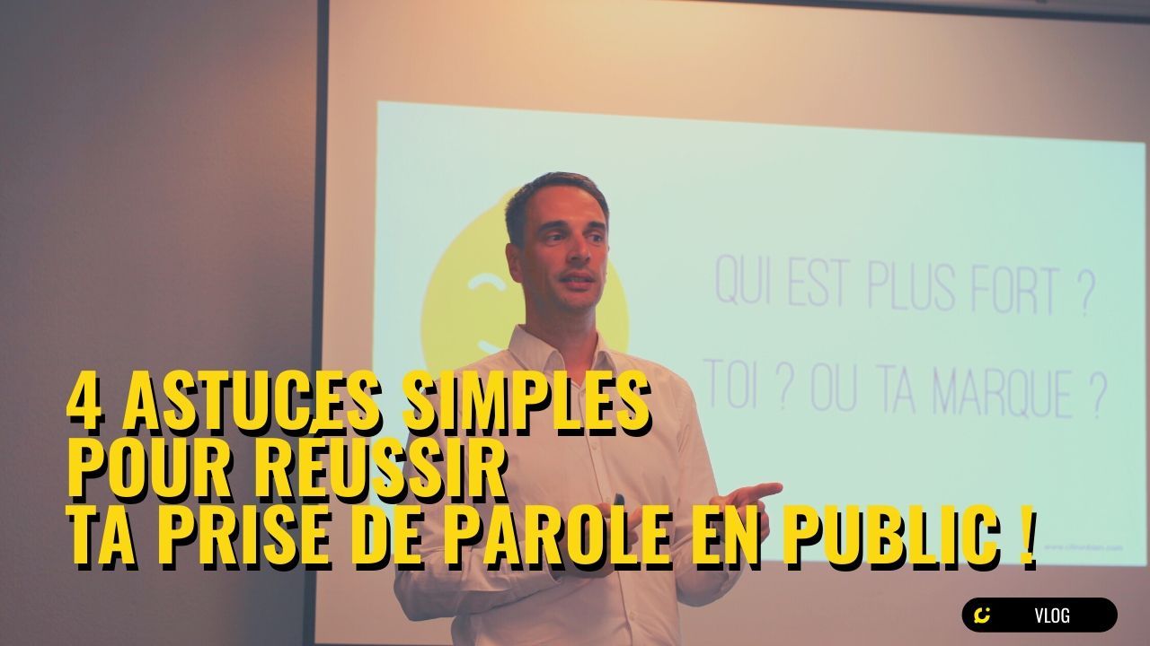 4 astuces simples pour réussir ta prise de parole en public !