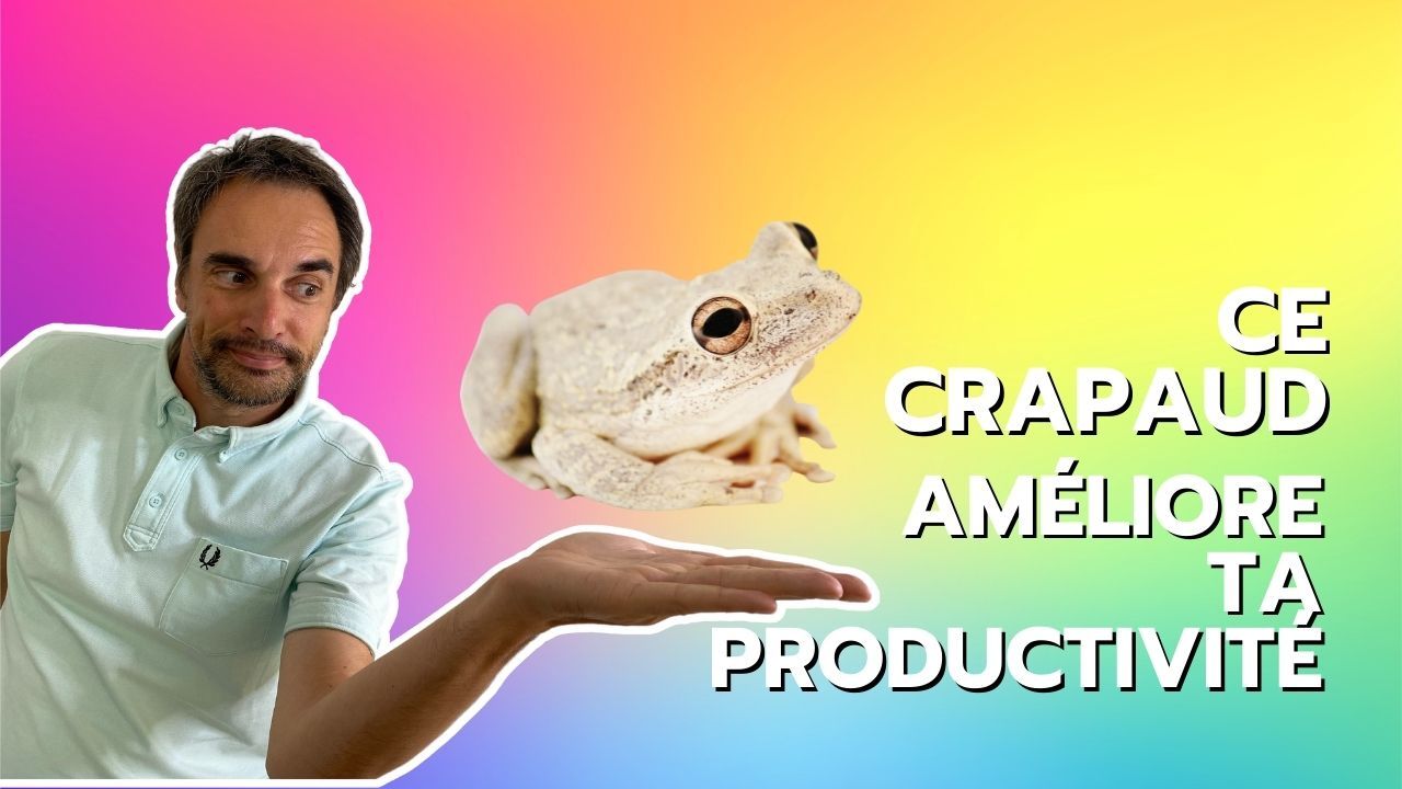 Avale ton crapaud, améliore ta productivité & deviens plus efficace !