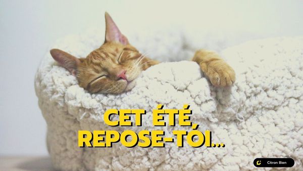 Comment apprendre à s'arrêter ? cet été, repose-toi Bien ! 😎