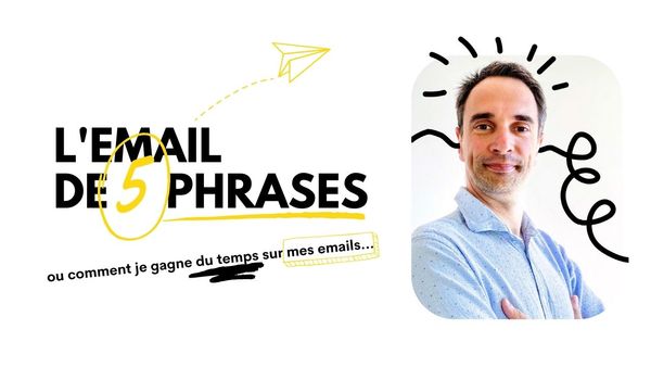 l'e-mail en 5 phrases sauve ma productivité !