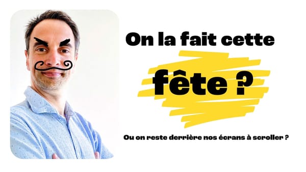 🎉 On la fait cette fête ?